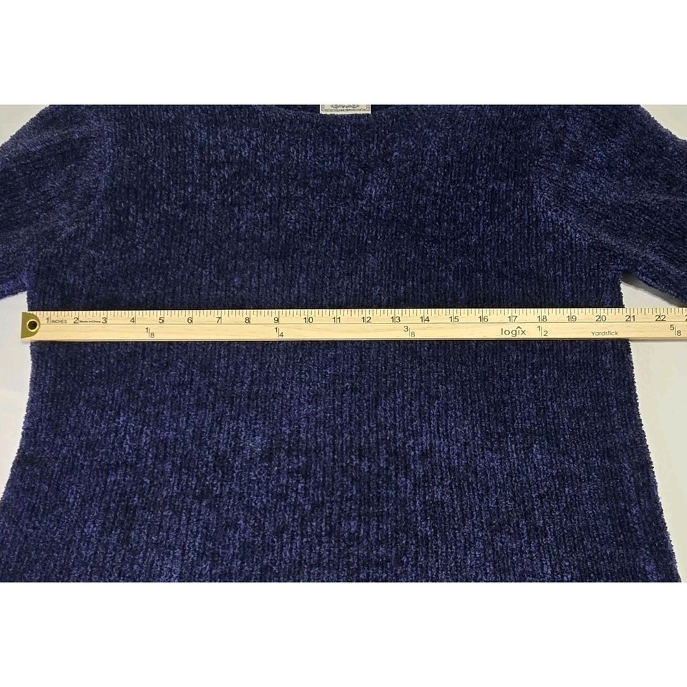 Bizzit Women's Large Blue Sweater Pullover - Picture 6 of 8